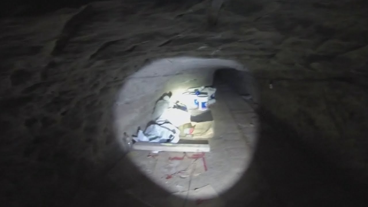 Huge drug smuggling tunnel discovered between Mexico and US