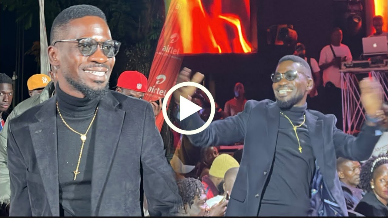 Enduulu! H.E Bobi Wine atuuse ku Concert ya Mike Wine ku Serena Hotel, abantu bakyankalanye 