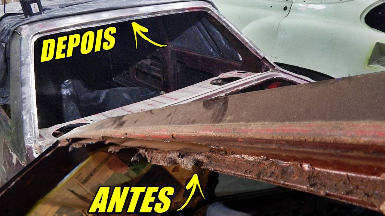 REPARO FERRUGEM VIDRO TRASEIRO + PORTA - Voyage GLS de 800 reais