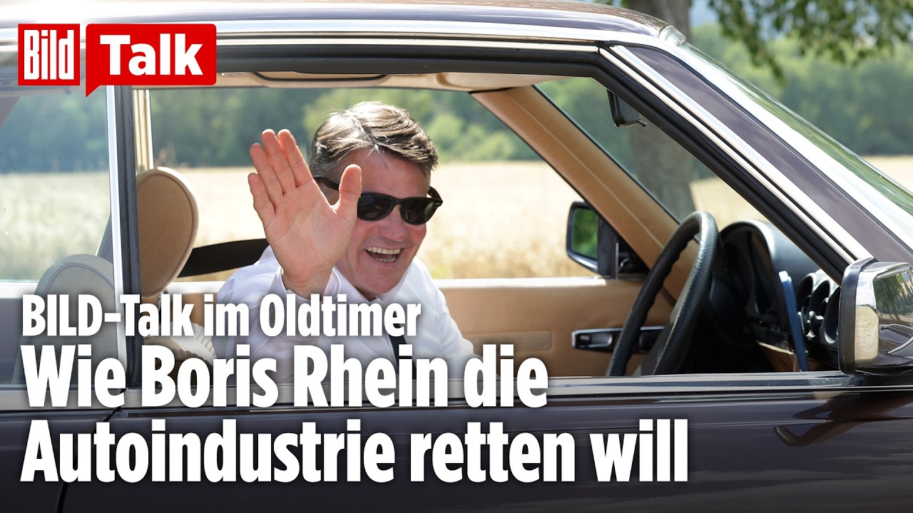 Verbrenner-Aus, E-Fuels und E-Mobilit&auml;t: Boris Rhein &uuml;ber die deutsche Autoindustrie | BILD TALK