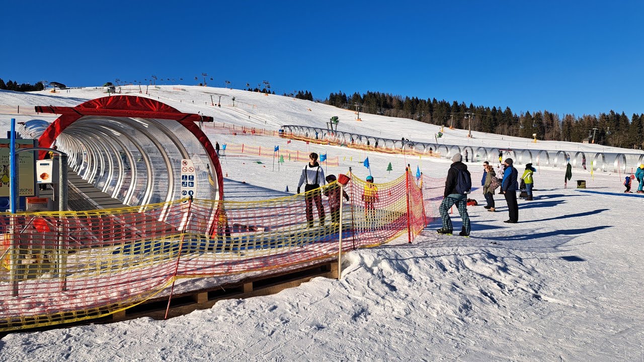 FELDBERG Ski.Горнолыжные спуски на юге Германии Уехали в горы. январь 2025