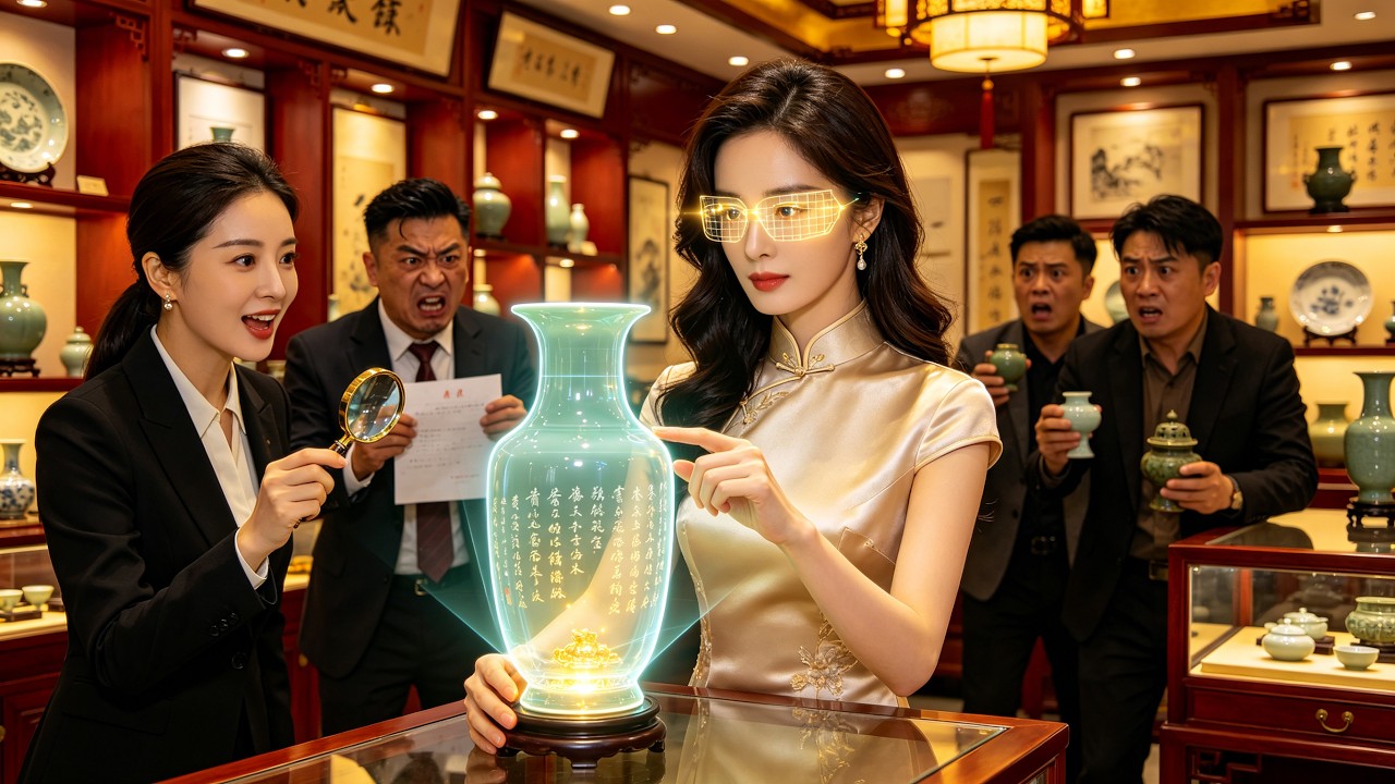 【Dubbing】Awakening her X-ray vision, she transforms from a down-on-her-luck girl into a jade queen.