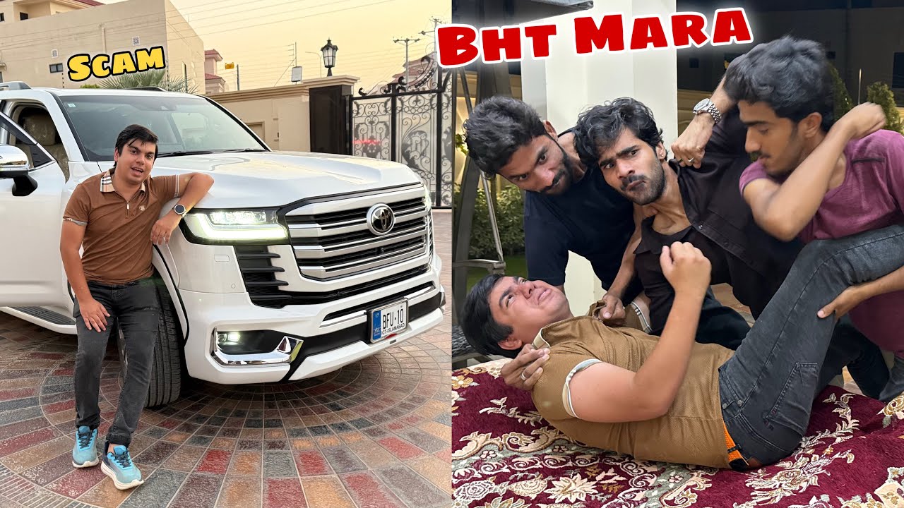 STREET BOY ATTACK on WALEED 😨 BHT MARA 😓