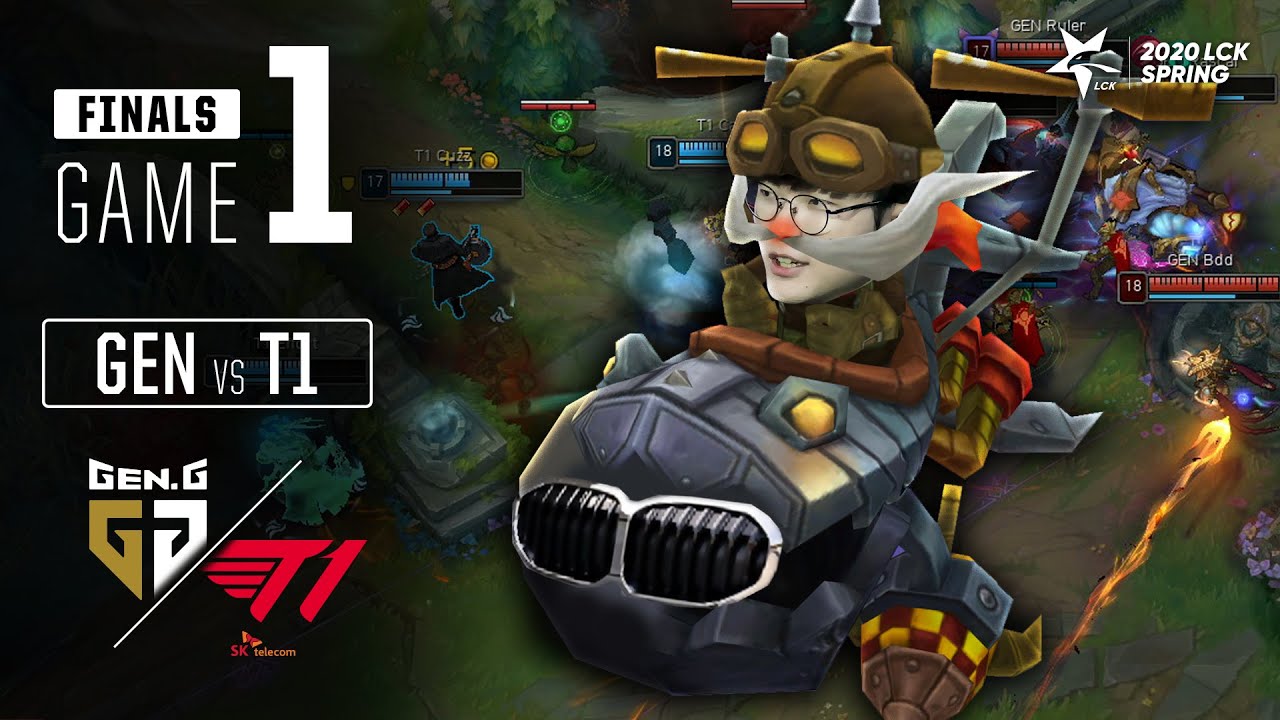 2021 New 세단- B르키 | T1 vs GEN H/L 04.25 | 2020 LCK 스프링