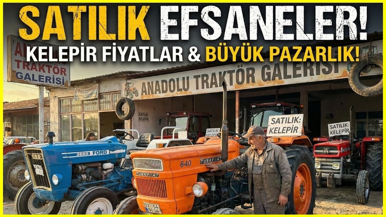 En Ucuzdan En Güçlüye! 230 Bin – 690 Bin TL Arası 2. El Traktör Pazarı Gerçekleri!