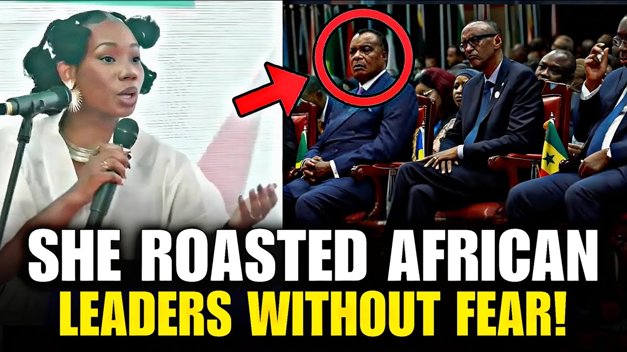 SHOCKING! Brave Girl HUMILIATES African Leaders with Brutal Truths in Explosive Speech! Face to Face