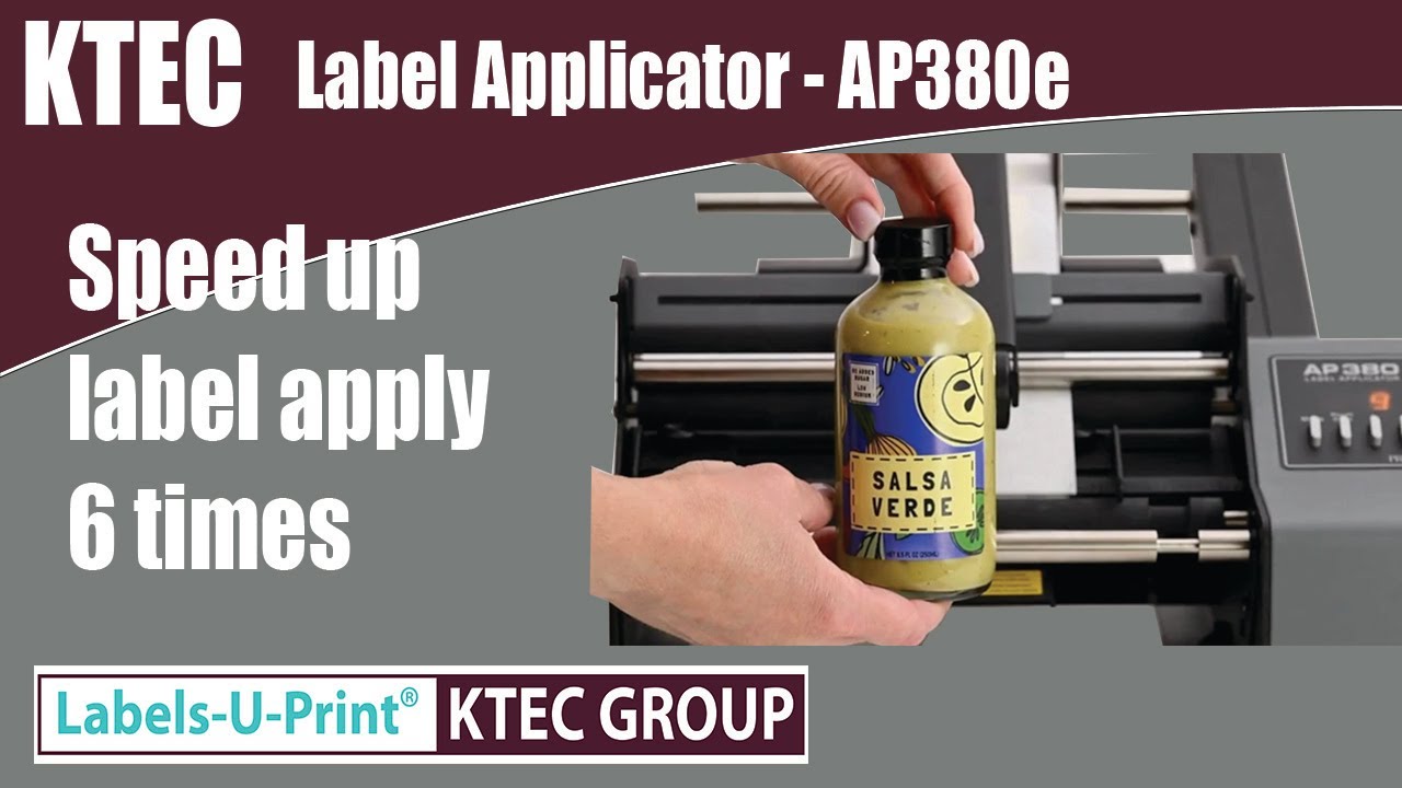 Primera AP380 - Label applicator - Labels-U-Print &reg; - KTEC GROUP UK