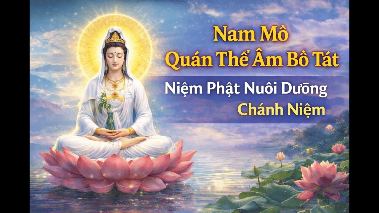 Nam Mô Quán Thế Âm Bồ Tát – Niệm Phật Nuôi Dưỡng Chánh Niệm