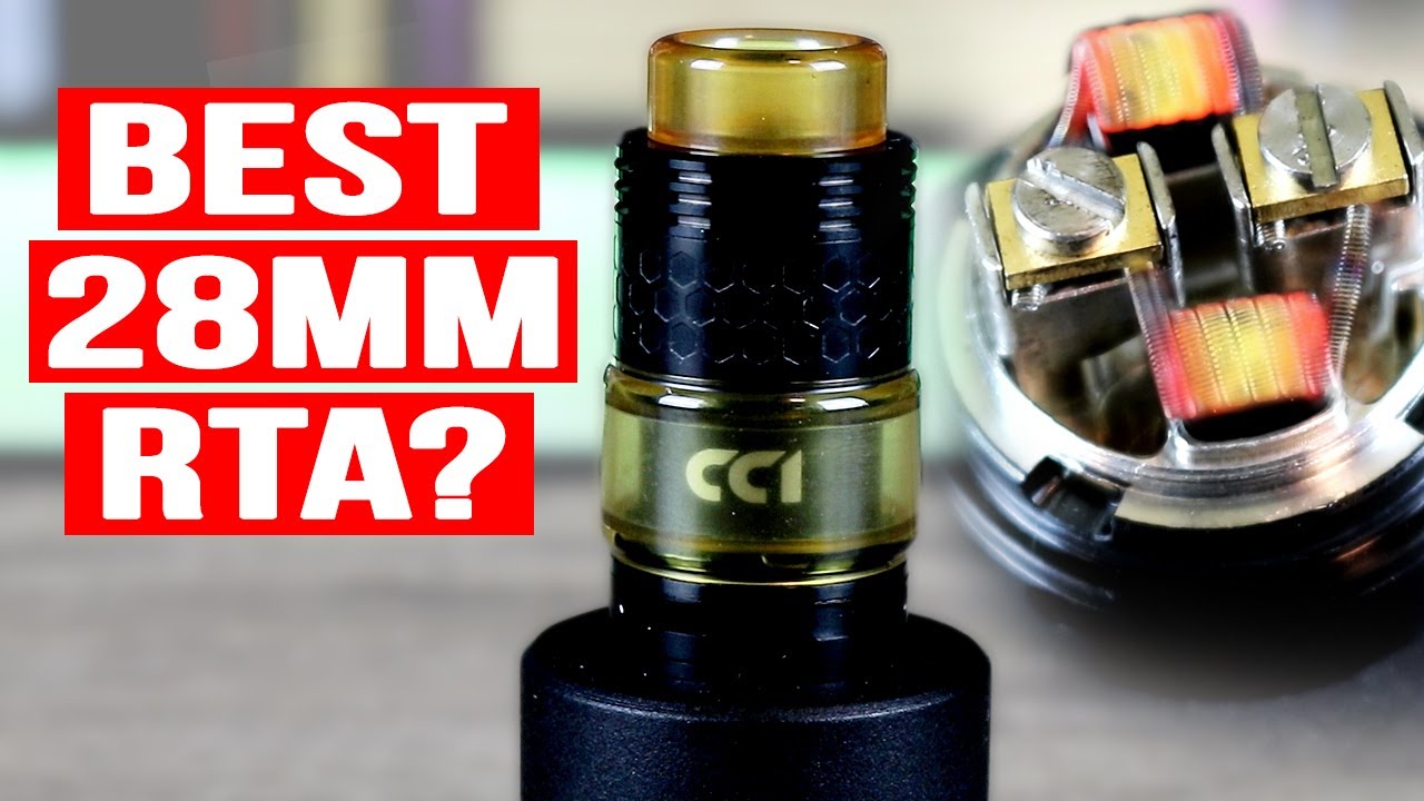 BEST 28MM RTA? The CCI Hive! (W/ Bonus Footage from NVE)✌️🚭
