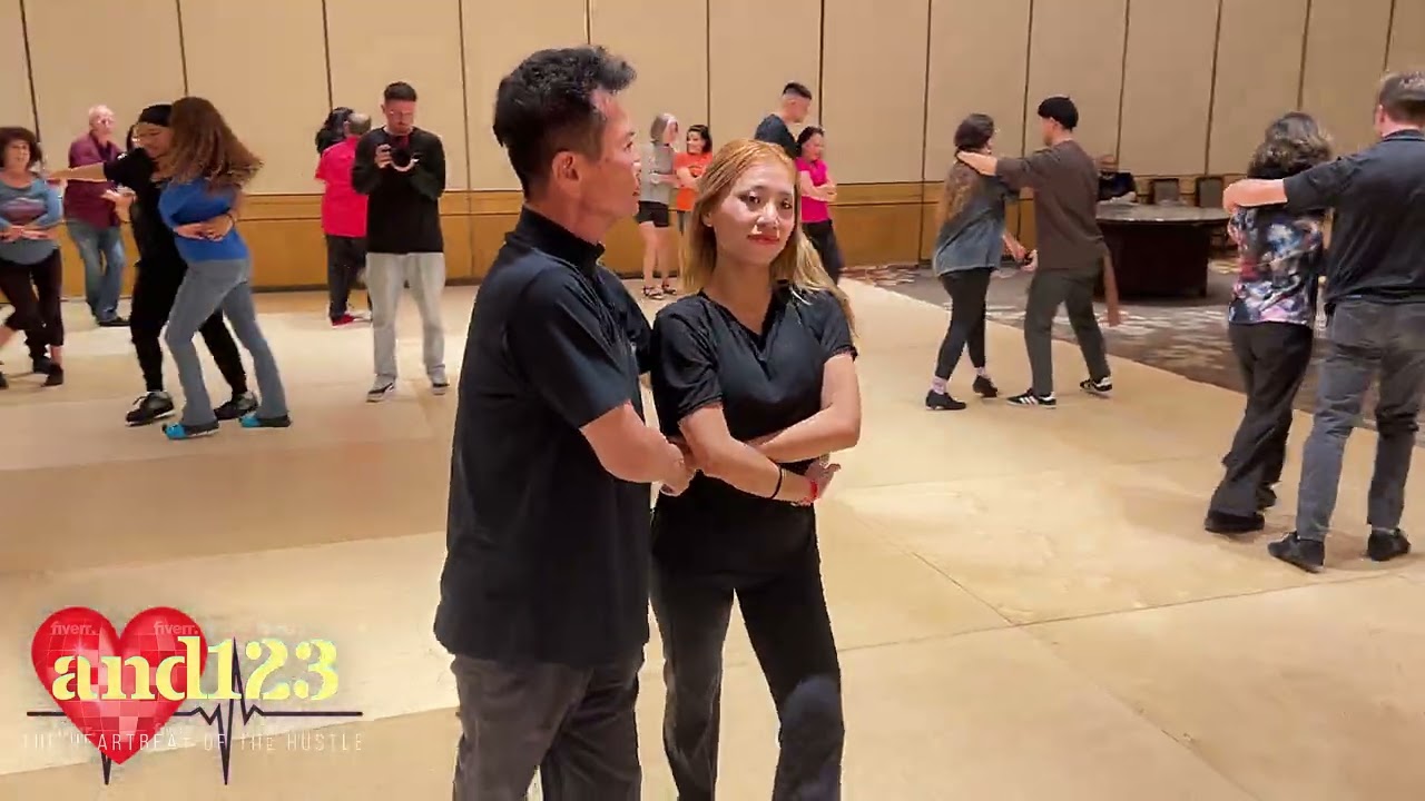 Alex Kim Latin Hustle Class Demo, LA Hustle Congress - October 31, 2024 (pt4) #dance #hustledance