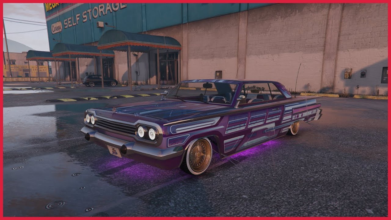 🟧🟪GTA 5 -  PRÉSENTATION DE TOUT LES VÉHICULE LOWRIDER  ( customiser au max )