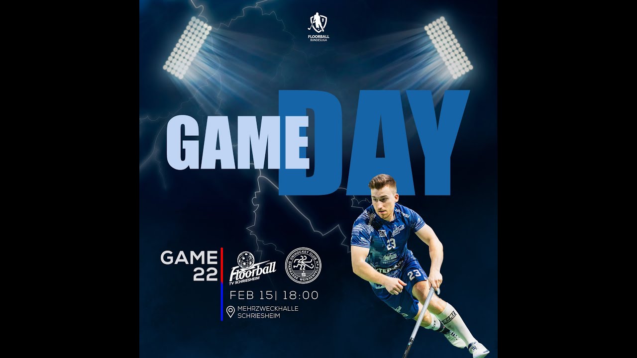 1. Floorball Bundesliga TV Schriesheim vs Weißenfels