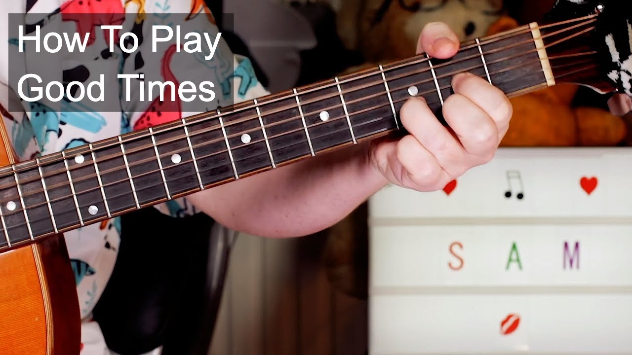 'Good Times' Sam Cooke Guitar Lesson