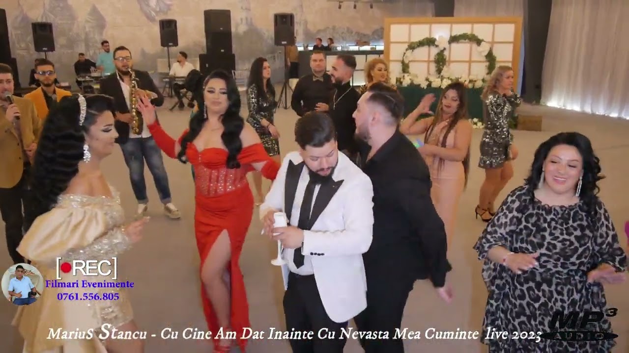 Marius Stancu - Cu Cine Am Dat Inainte Cu Nevasta Mea Cuminte  live 2023(Cununia Roby si miki)