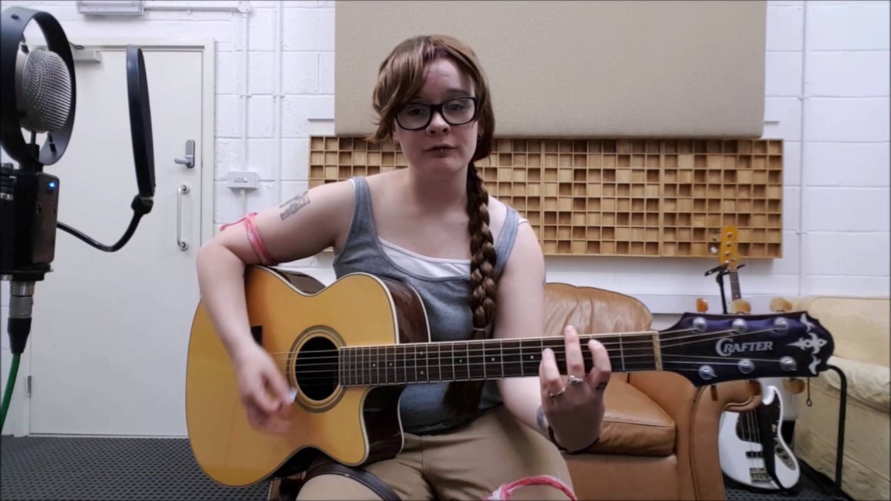 TheFifthSister plays Tomb Raider songs dressed as Lara