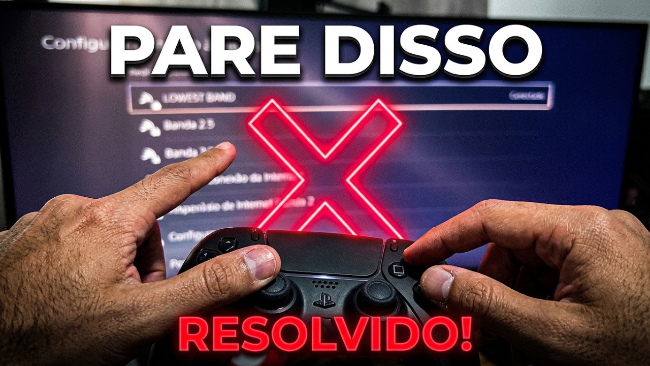 J&aacute; aconteceu com vc? Microondas corta a internet do PS5! 2026