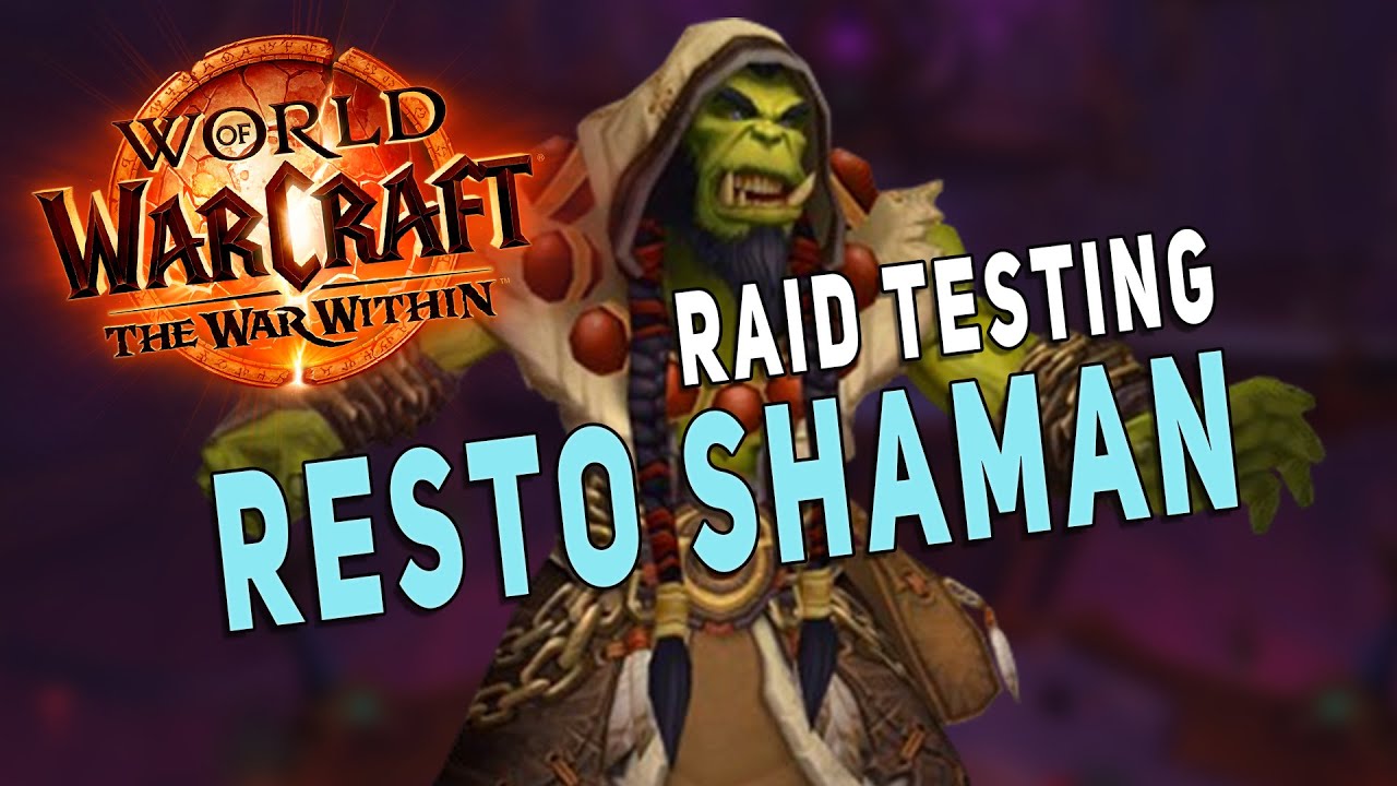 RESTO SHAMAN Raid Testing | The War Within (Ulgrax the Devourer & The Bloodbound Horror)