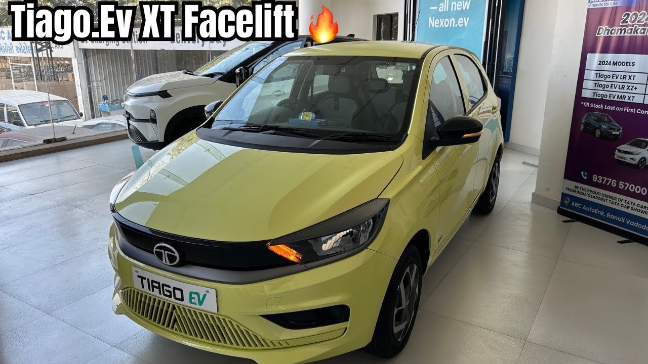 2025 NEW TATA TIAGO EV XT FACELIFT || Tiago Facelift 2025 - Interiors, Features & More | Walkaround