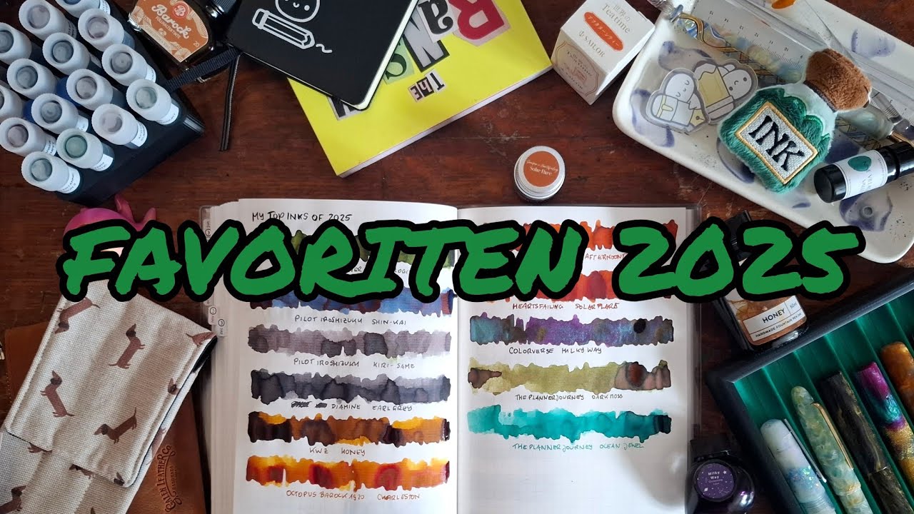 STATIONERY FAVORITEN 2025 | theplannerjourney