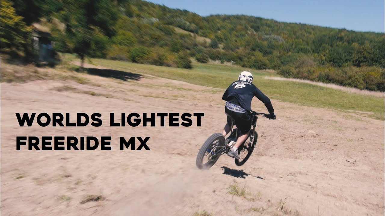 Project LMX - Worlds lightest freeride motorcycle