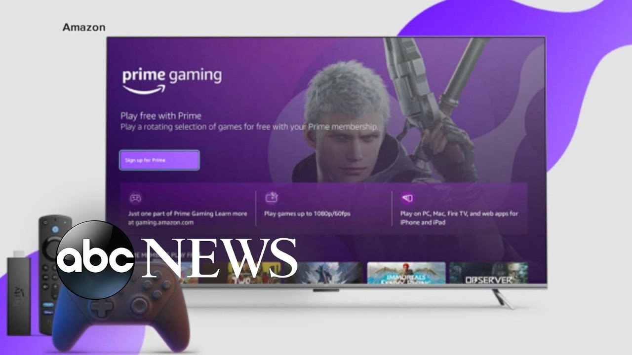 Amazon launches video game streaming service l ABC News