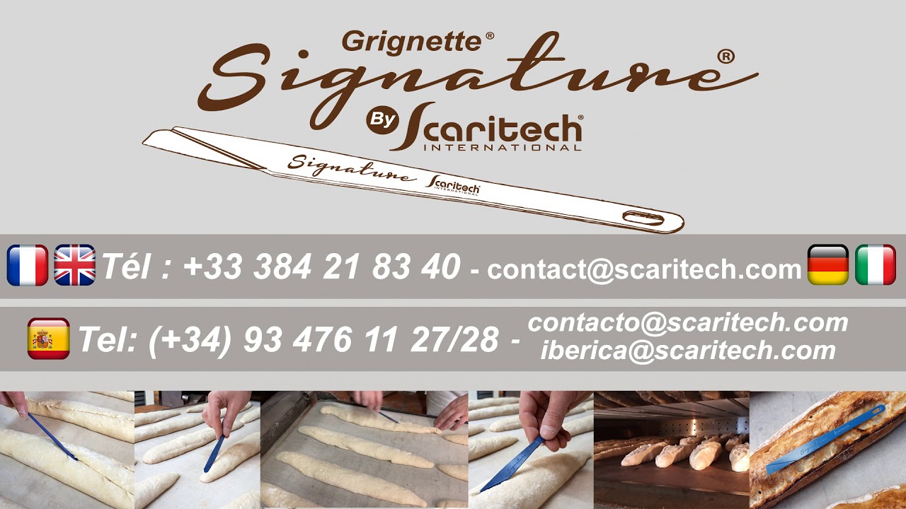 GRIGNETTE SIGNATURE avec lame 100% plastique détectable BY SCARITECH !