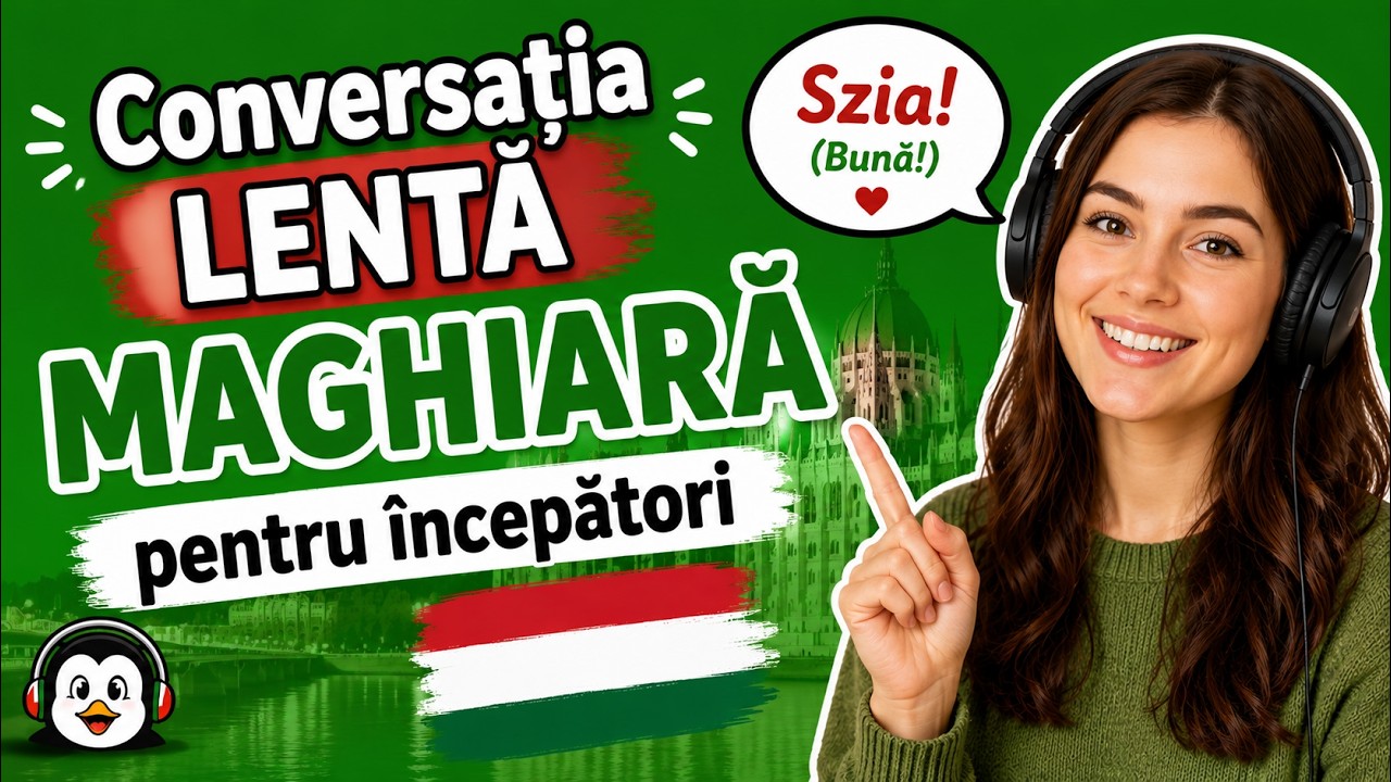 Conversația lentă maghiară pentru &icirc;ncepători