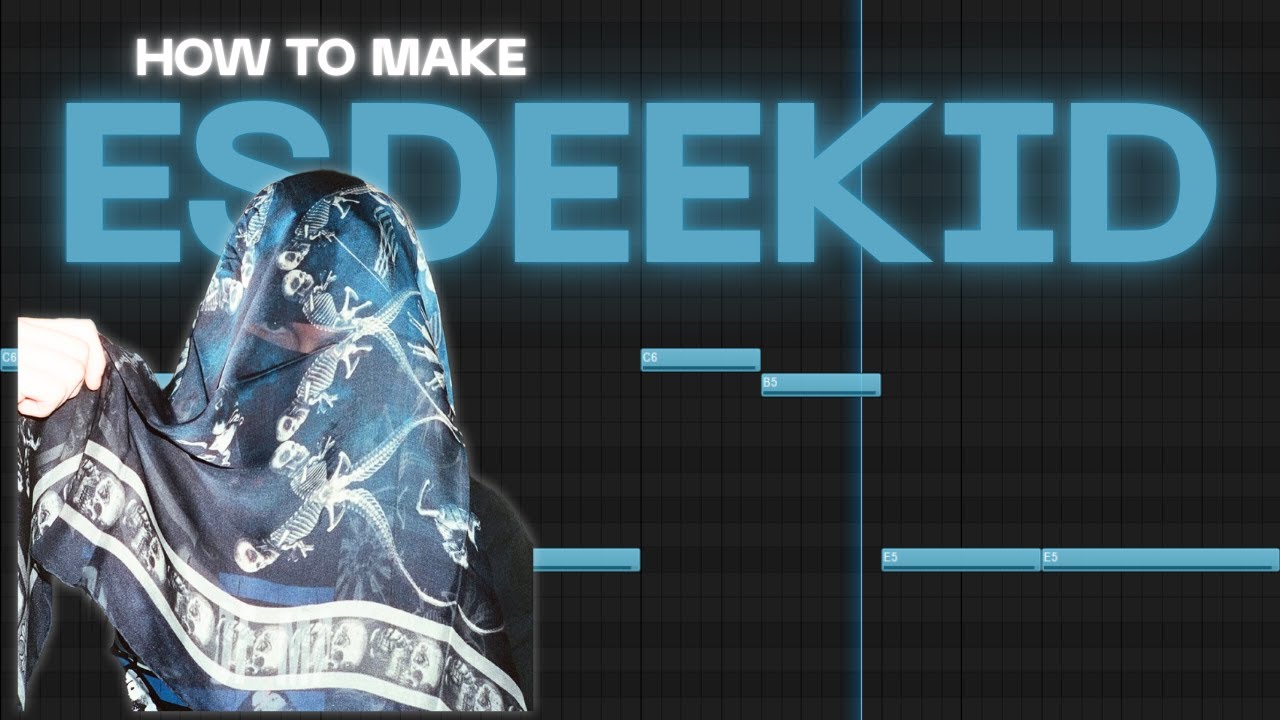 HOW TO MAKE DARK ESDEEKID TYPE BEATS (FREE FLP)