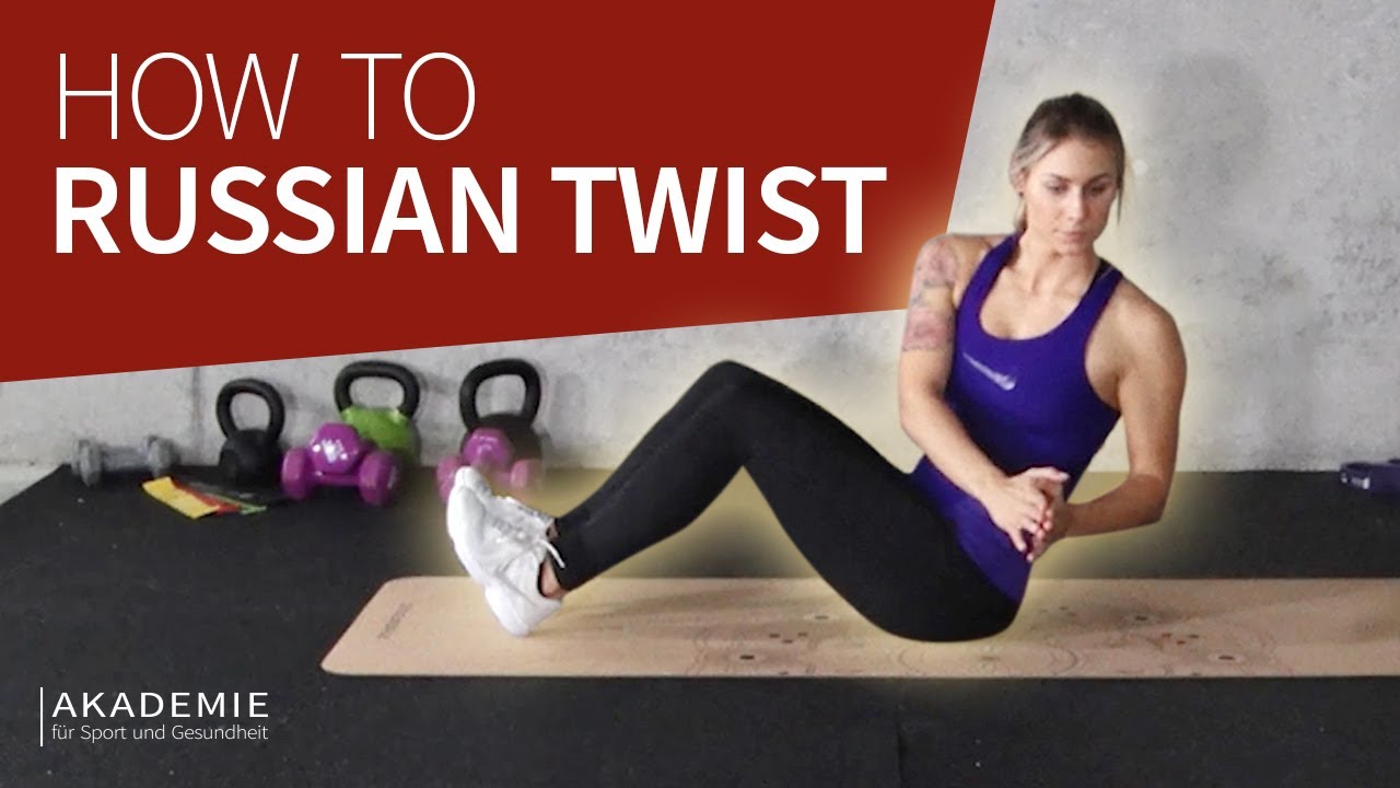 How to:  Russian Twist | Russian Twists richtig ausführen