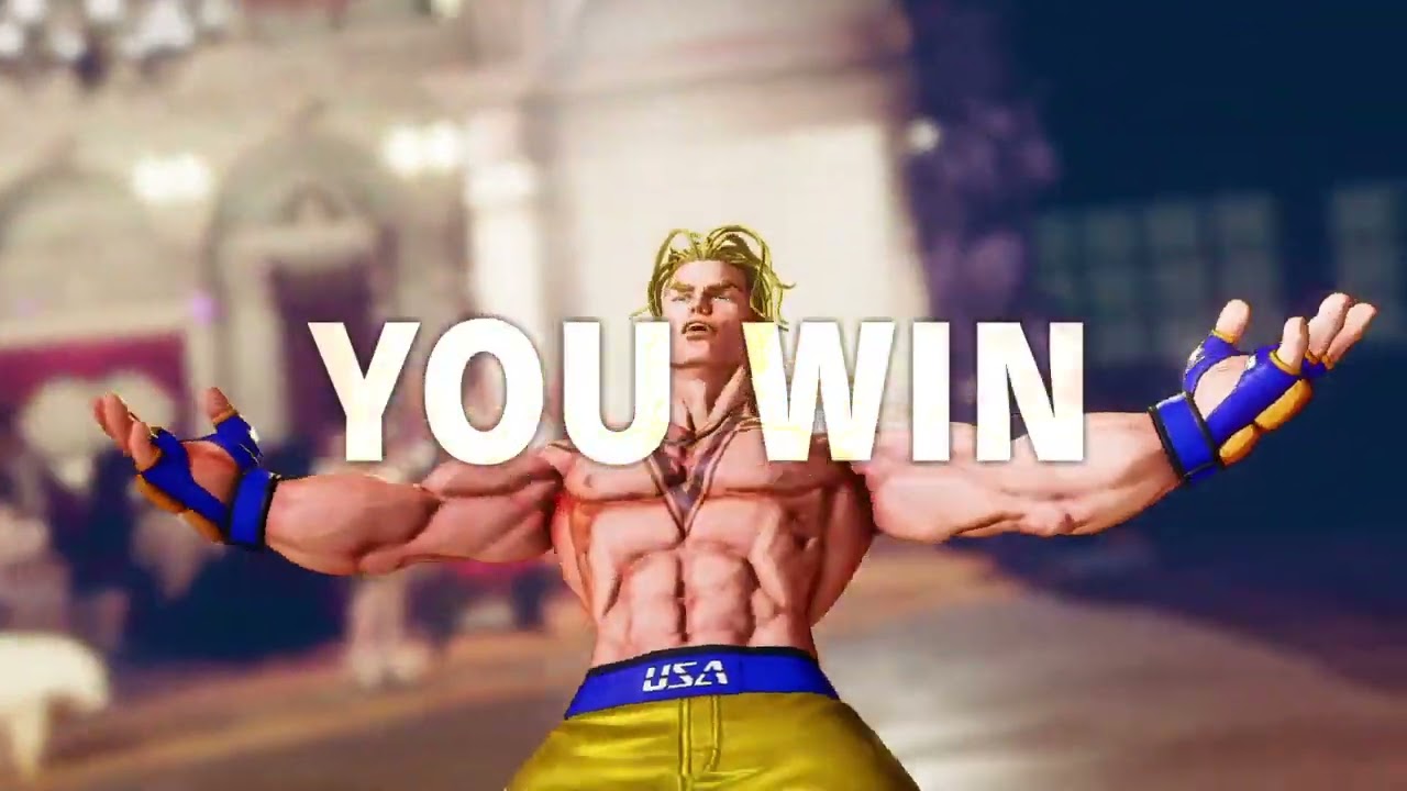 STREET FIGHTER V Champion Edition Arcade Mode Luke on The SFV Path on Hard Difficulty