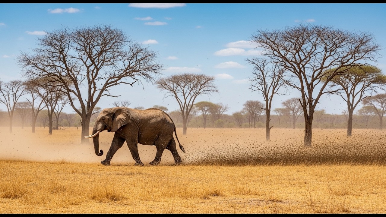 Honeybees Attack Elephant!  Rescue Team in Action | Shocking Wildlife Moment