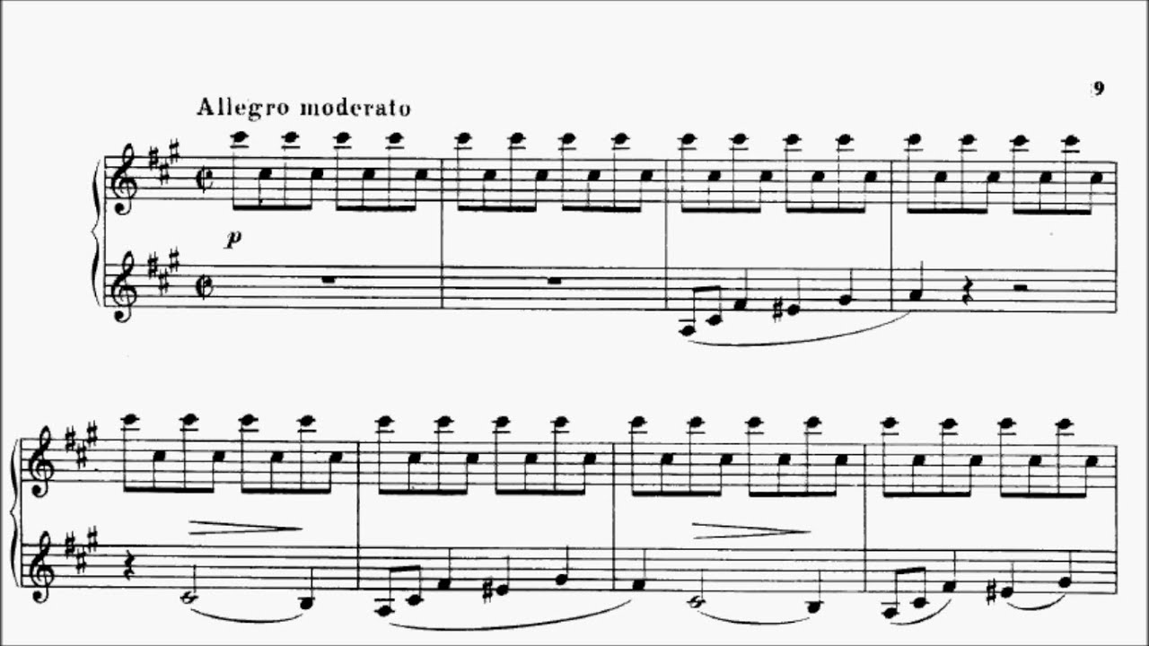 LCM Piano 2021-2024 Grade 8 List A4 Sibelius Allegro Moderato Sonatina Op.67 No.1 Movt 3 Sheet Music