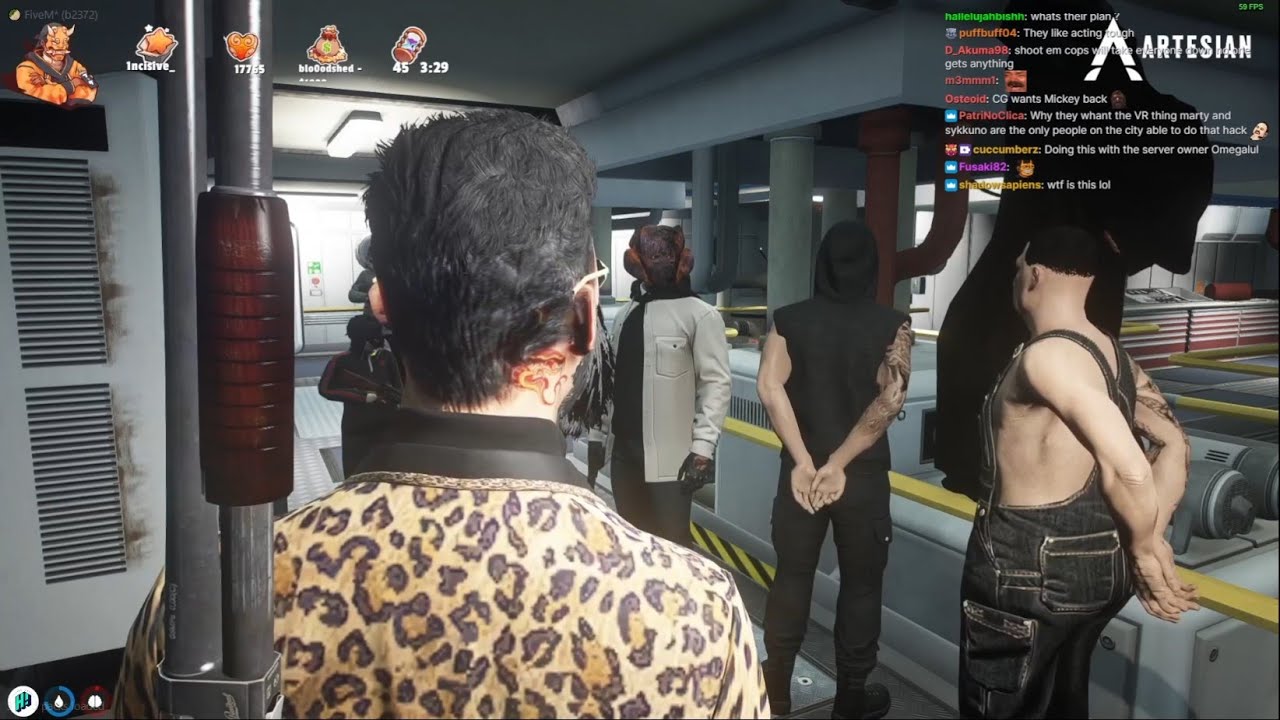 Chang Gang Holds Cleanbois at Yacht Heist & Goes to Shootout [Buddha POV]