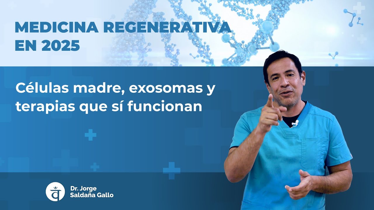 Medicina regenerativa en 2025: células madre, exosomas y terapias que sí funcionan