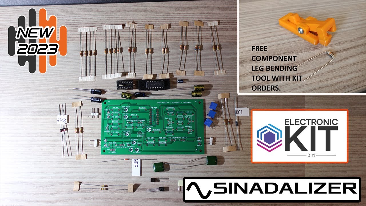 SINAD METER KITS OR BLANK PCB'S AVAILABLE - LIMITED RUN