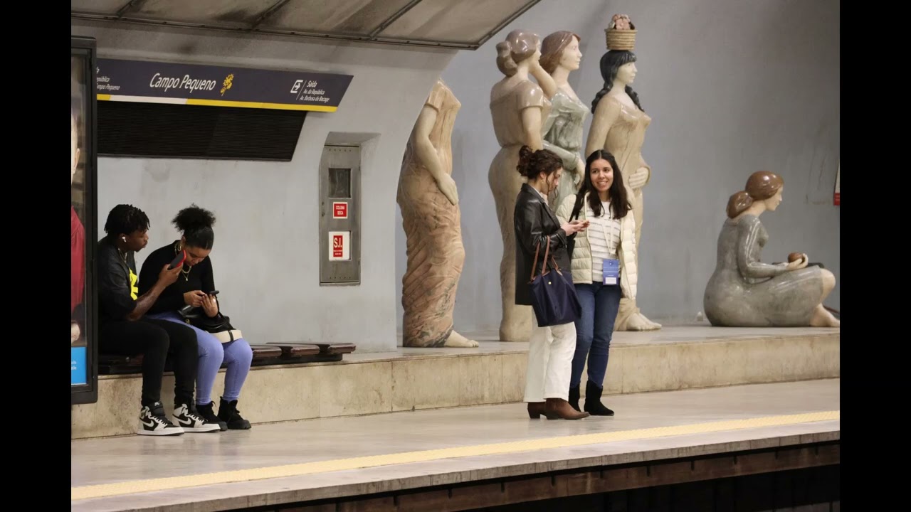 Lisbon  -  every Metro station in alphabetical order  -  April 2025