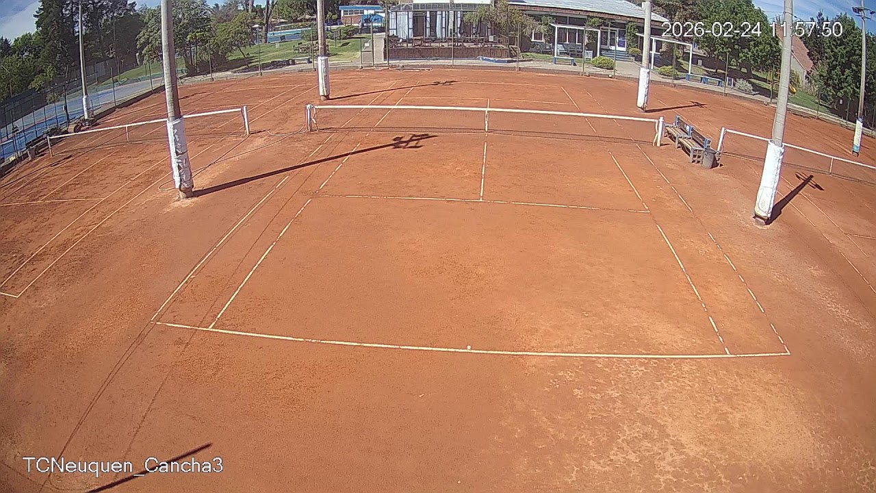 Cancha 3 Tenis club Neuquén Club 24/02/26 inicia 08:01