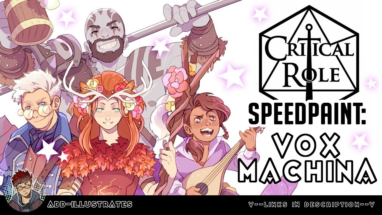 Vox Machina | Critical Role SPEEDPAINT