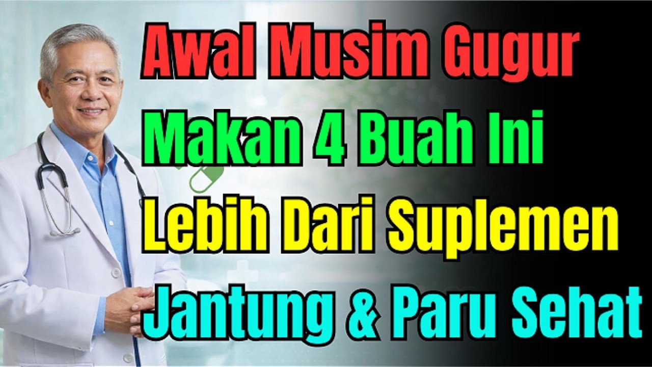Rahasia Sehat Lansia! 4 Buah 'Dewa' Ini Lindungi Jantung & Paru, Lebih Baik dari Suplemen.