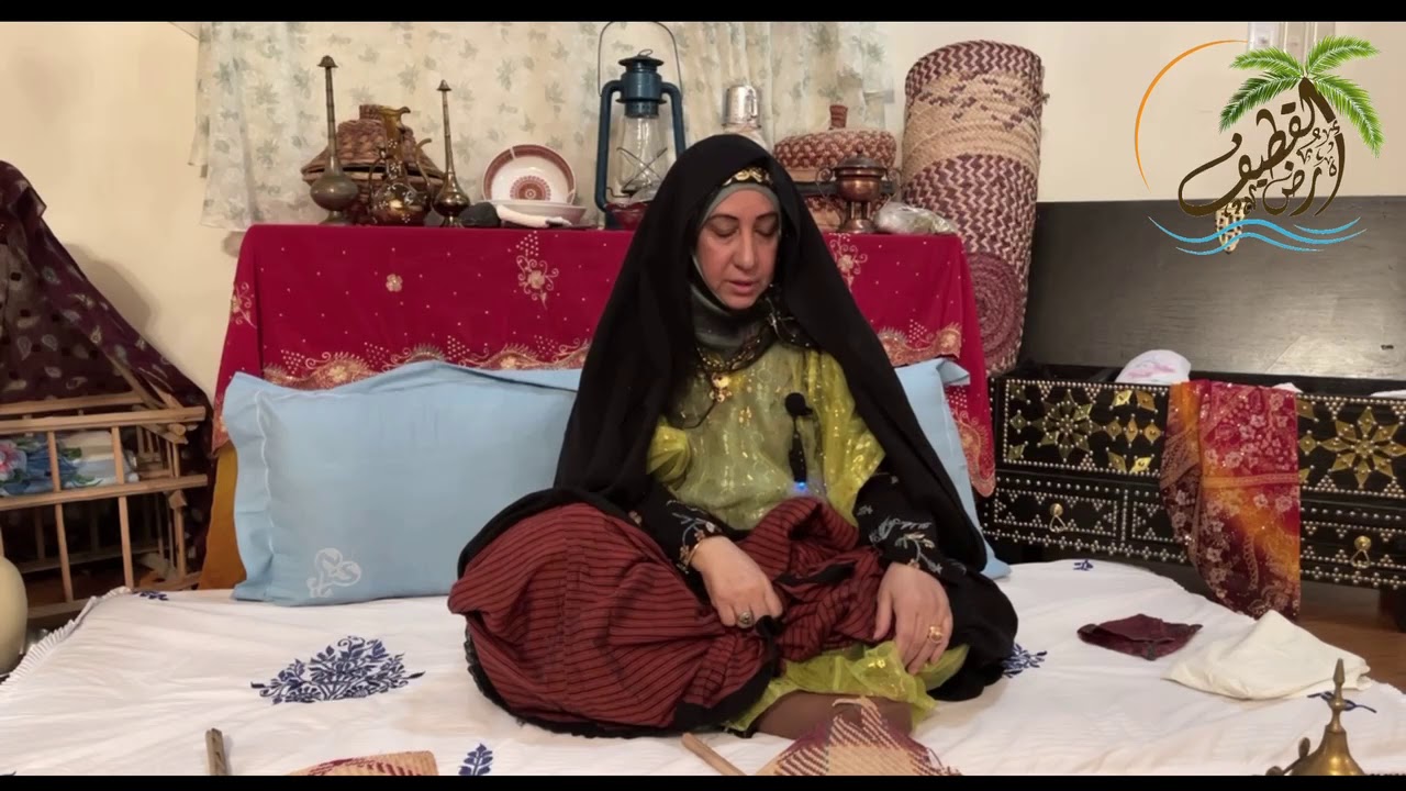 #فيديو  لقاء تعريفي عن تراث #المرأة_القطيفية قديما مع الجده ام سعيد