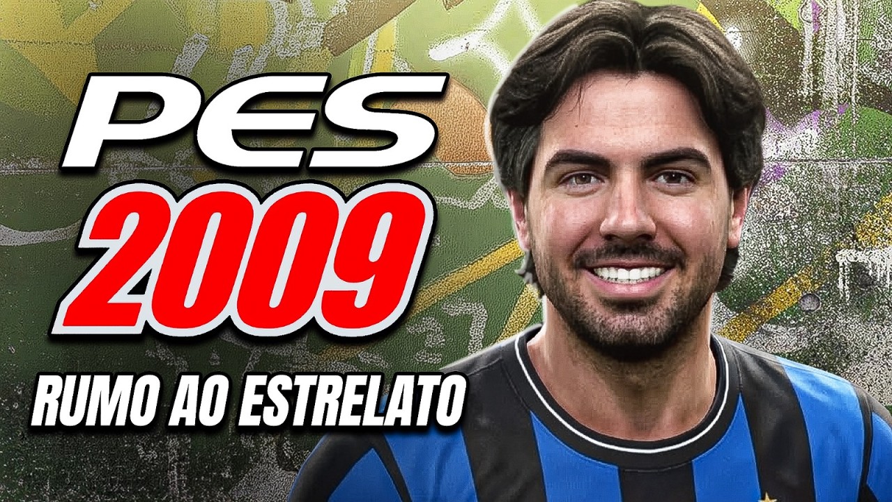 O INICIO DO RUMO AO ESTRELATO DO PES 2009! 17 ANOS DEPOIS DO LAN&Ccedil;AMENTO!