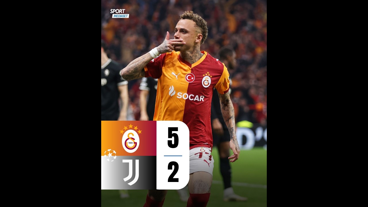 HUMILHANTE, DESASTROSO, agora complicou, ainda dá??//Galatasaray 5x2 JUVENTUS