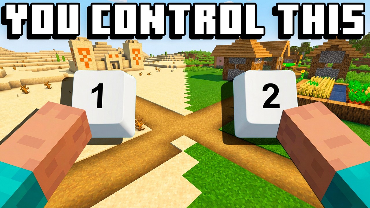 YOU CONTROL THIS VIDEO WITH YOUR KEYBOARD | Minecraft Story 8