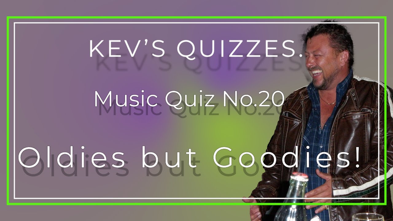 Music Quiz 20. | OLDIES but GOODIES! | Intro's and answers.