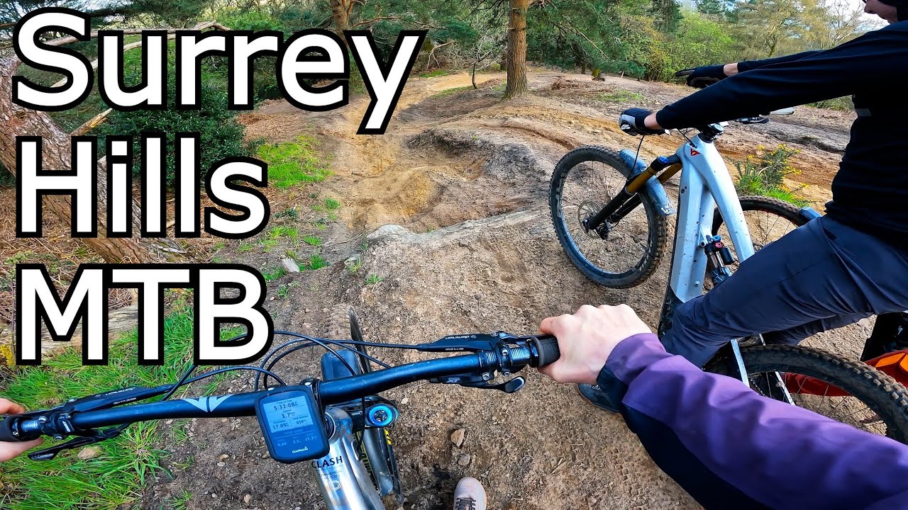 Checking Out Surrey Hills MTB Trails!!