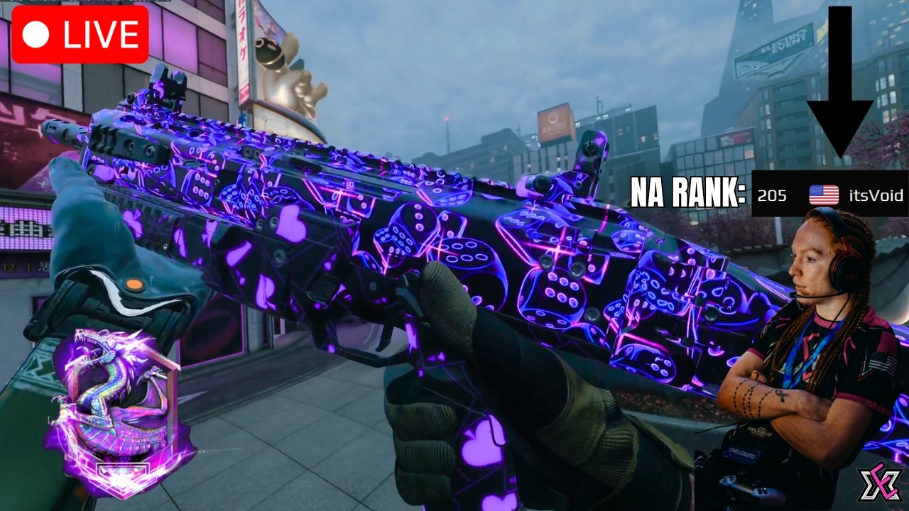 CDL VOID IS BACK ON FIBER!! BLACK OPS 7 RANKED PLAY/CHALLENGER SCRIMS/TOP 250/IRIDESCENT
