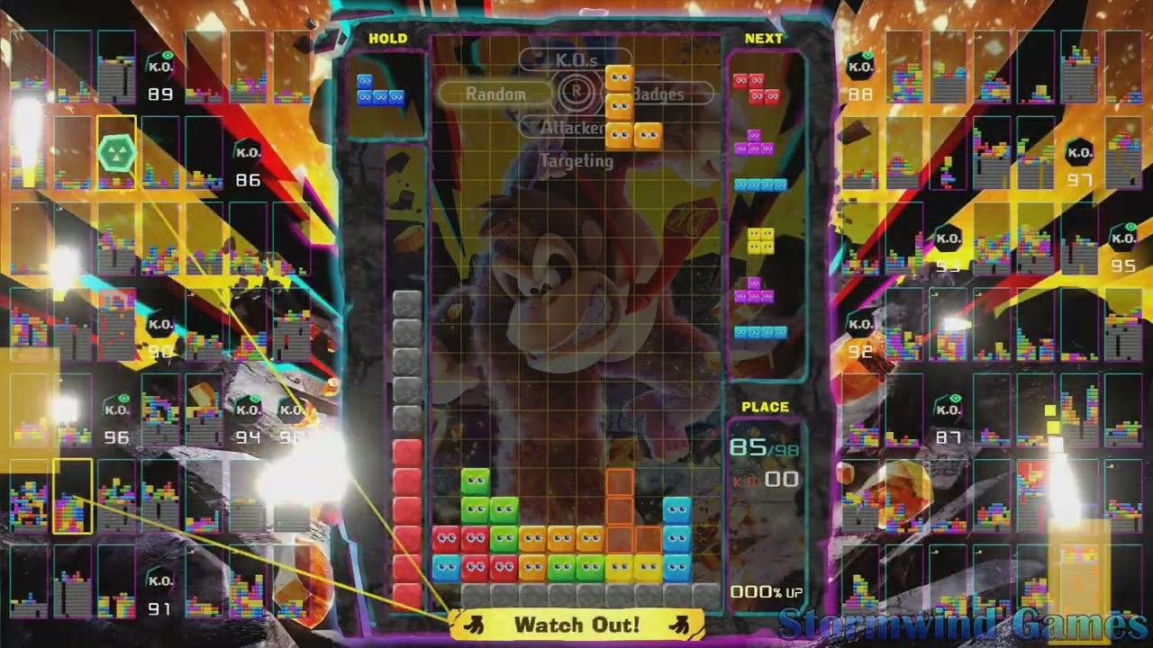 Tetris 99 - Donkey Kong Bananza Event (Part 3) | Stormwind Games