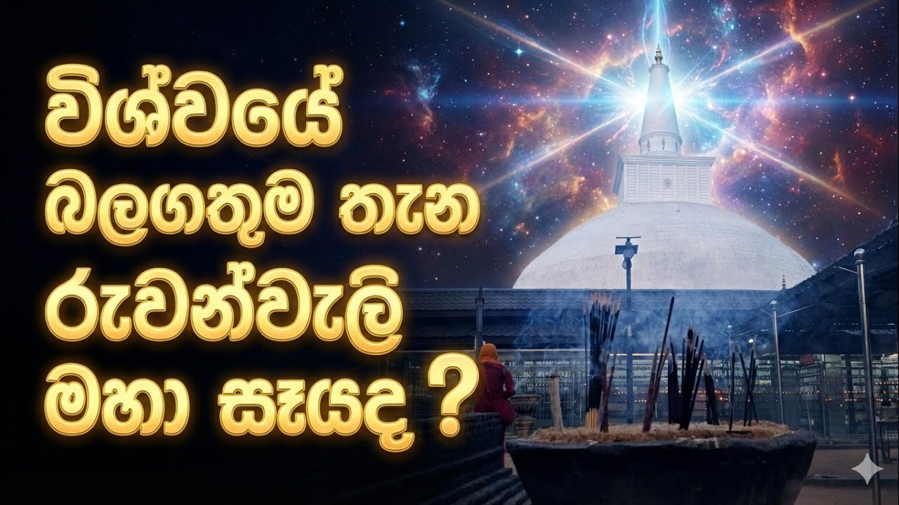 රුවන්වැලි මහා සෑය විශ්වයේ බලගතුම තැනද? | The Power of Ruwanwelisaya