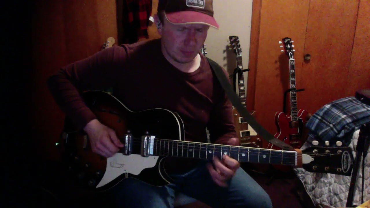 1959 Truetone Jazz King Guitar Demo
