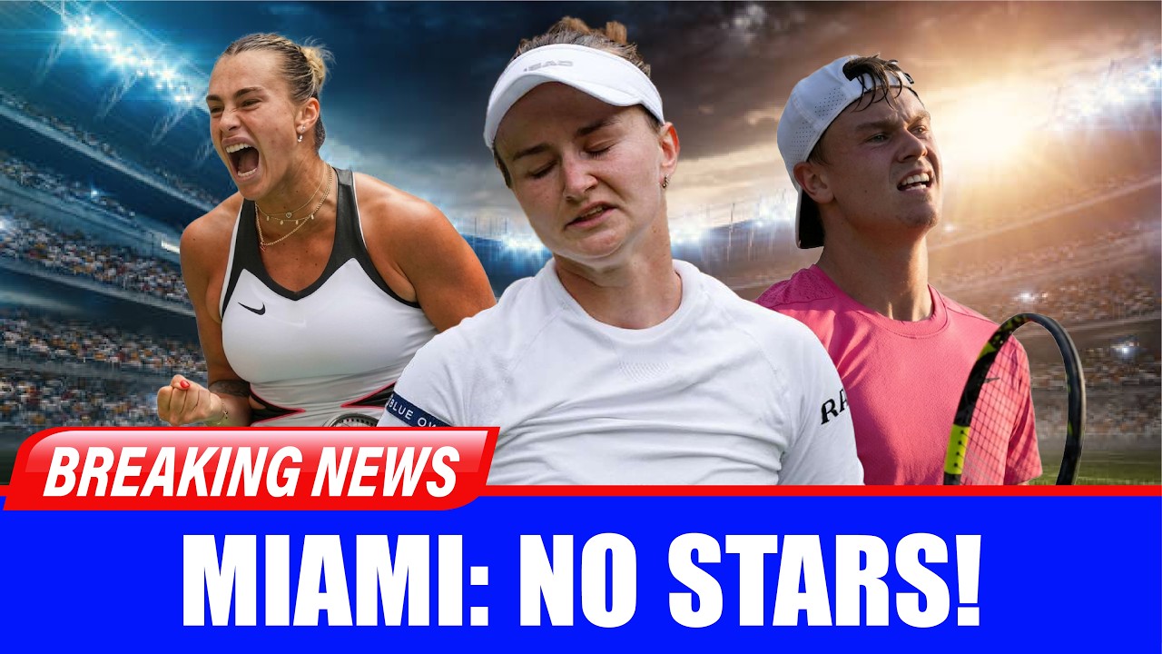 Miami Open Rocked by 13 Withdrawals, Including Former World No.1 and Grand Slam Winners